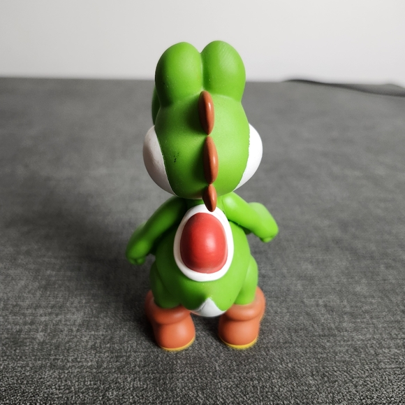 Nintendo 2007 Super Mario Yoshi Figure Collection Soft Vinyl Doll Mascot - Picture 4 of 6